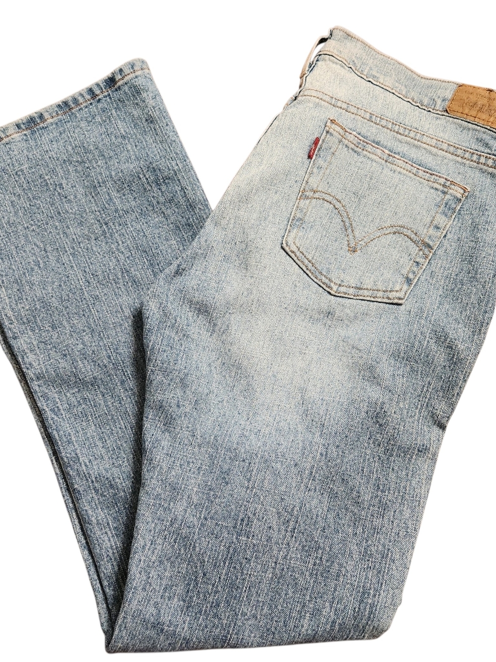 Vintage Levis 515 Jeans Womens Size 10 Bootcut Retro Y2K Mid Rise Denim 2007